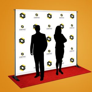 Step and Repeat Banners 8ft x 8ft - Image 2